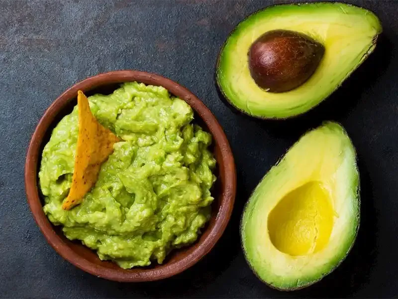 Çiğ Guacamole Dip