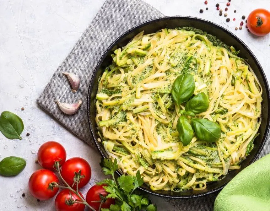 Çiğ Kabak Spagetti