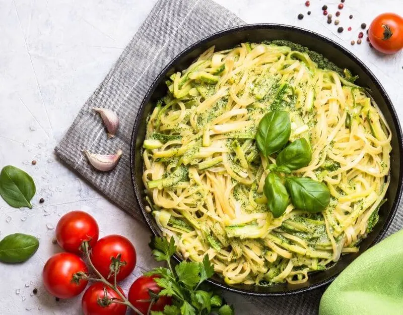 Çiğ Kabak Spagetti