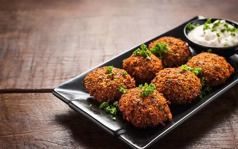 Fırında Vegan Köfte