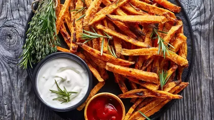 Fırında Tatlı Patates