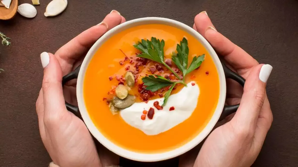 Tarçınlı Balkabağı Çorbası
