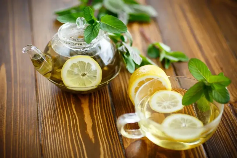 Taze Nane ve Limon Çayı