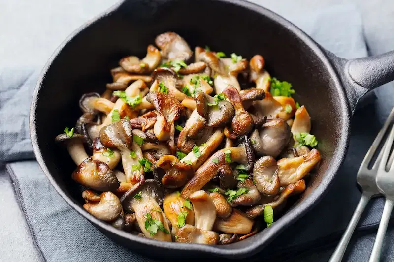 Vegan Mantar Sote
