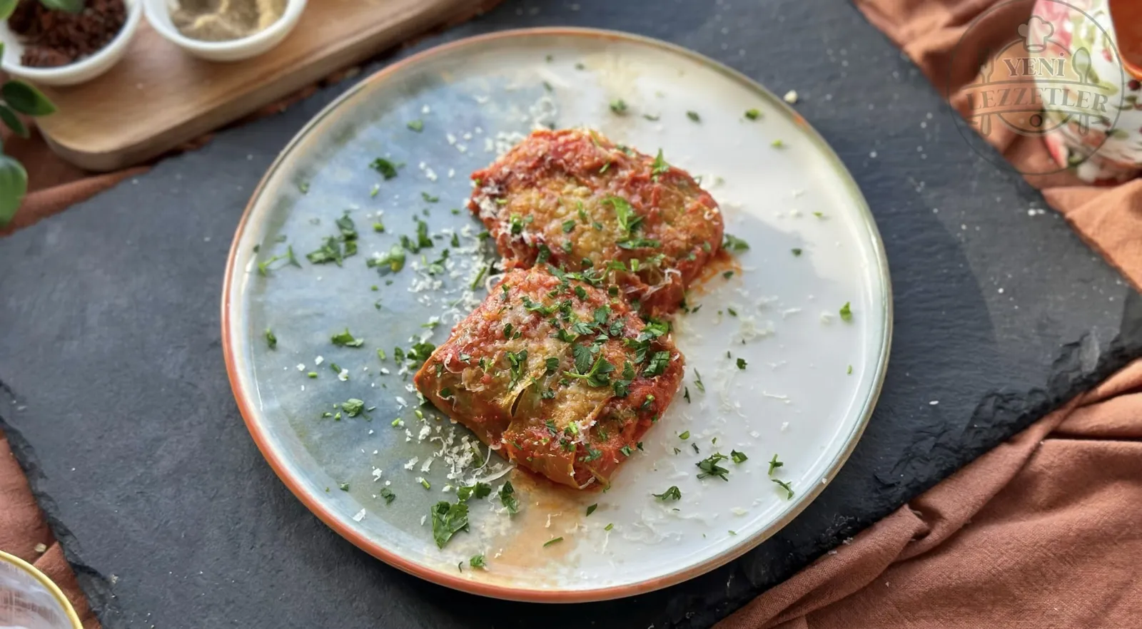 Ispanaklı Kabak Bohçası