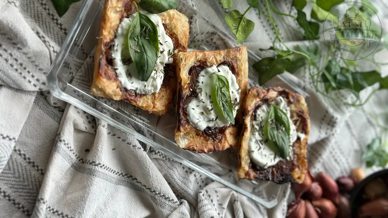 Arpacık Soğanlı Milföy Tart
