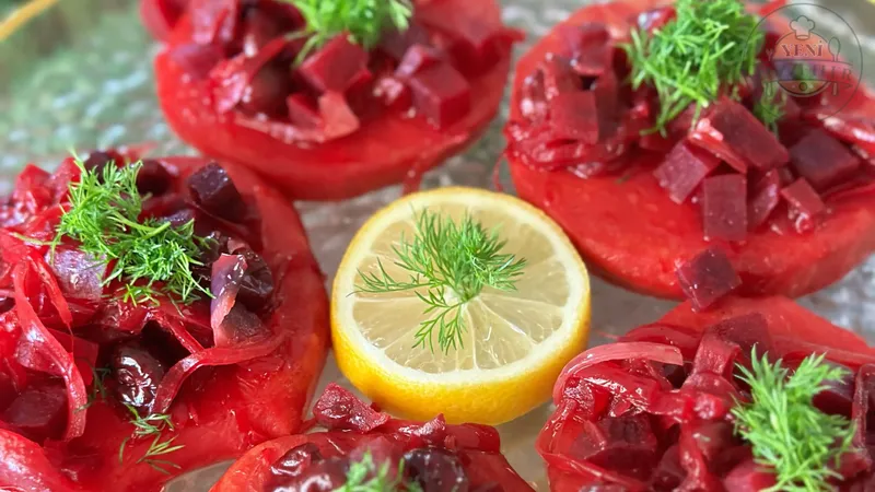 Mor Pancarlı Zeytinyağlı Kereviz