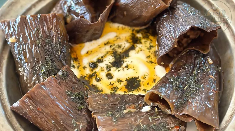 Kuru Patlıcan Dolması